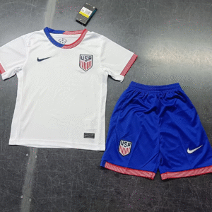 2024 United States National Team Home Football Shirt 1:1 Thai Quality Kids Size