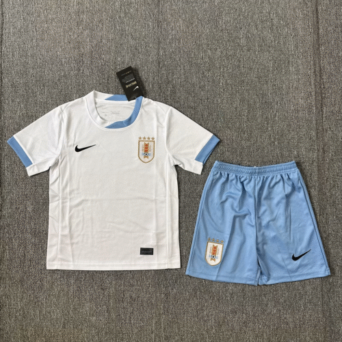 2024 Uruguay National Team Away Soccer Jersey 1:1 Thai Quality  Kids Size