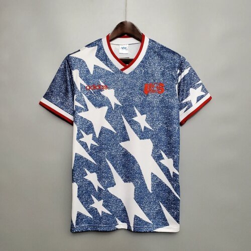 1994 Retro USA Away Soccer Jersey