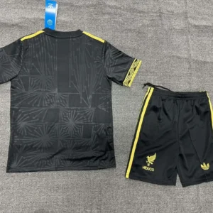 2025 Mexico National Team Special Edition Black Football Shirt 1:1 Thai Quality Kids Size