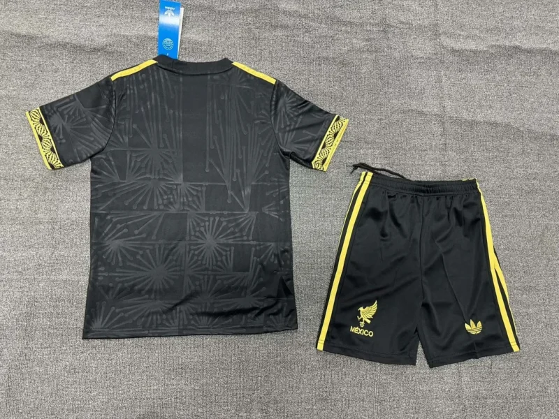 2025 Mexico National Team Special Edition Black Football Shirt 1:1 Thai Quality Kids Size