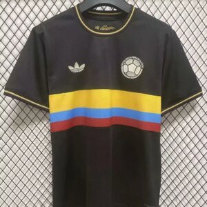 2024/2025 Colombia National Team 100th Anniversary Edition Black Football Shirt 1:1 Thai Quality