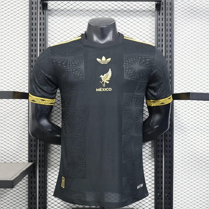 2025 Player Version Mexico National Team Special Edition Black Football Shirt 1:1 Thai Quality