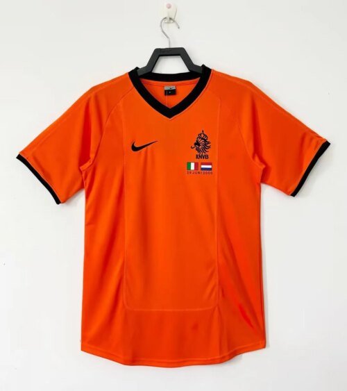 2000 Retro Netherlands Home Soccer Jersey
