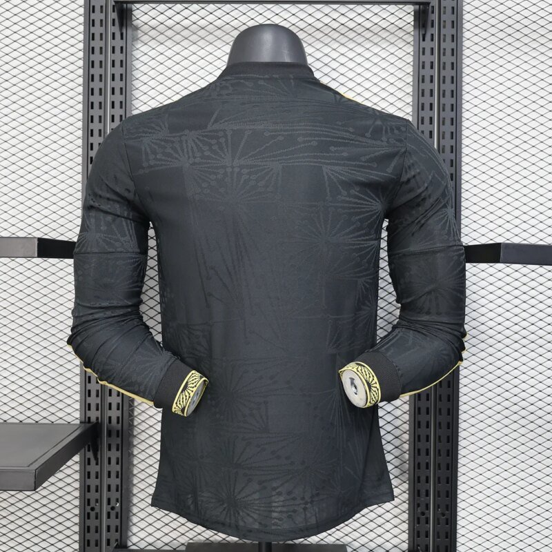 2025 Player Version Mexico National Team Special Edition Long Sleeve Black Football Shirt 1:1 Thai Quality
