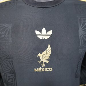 2025 Player Version Mexico National Team Special Edition Long Sleeve Black Football Shirt 1:1 Thai Quality