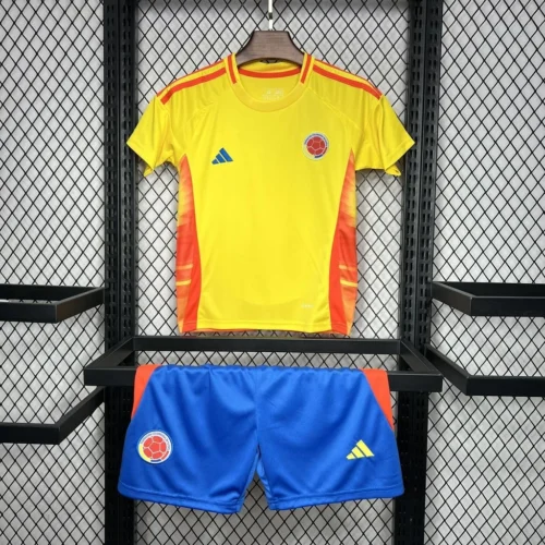 2024/2025  Colombia National Team Home Football Shirt 1:1 Thai Quality Kids Size