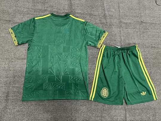 2025 Mexico National Team Special Edition Green Football Shirt 1:1 Thai Quality Kids Size