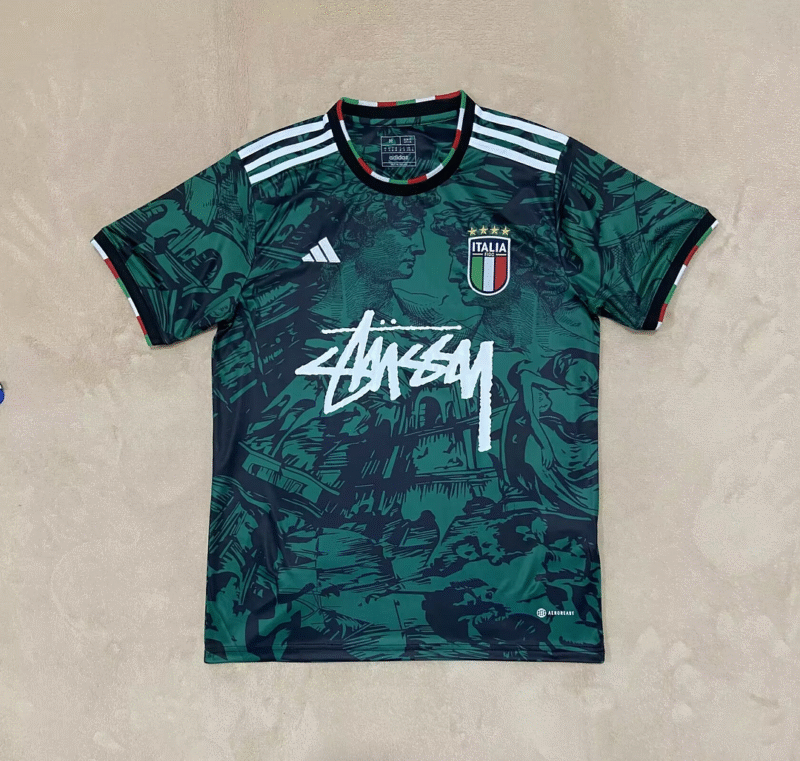 2025 Italy Special Edition Green Soccer Jersey 1:1 Thai Quality
