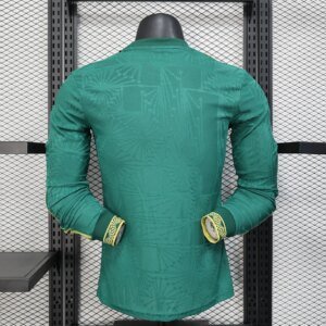 2025 Player Version Mexico National Team Special Edition Green  Long Sleeve Football Shirt 1:1 Thai Quality
