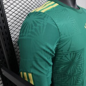 2025 Player Version Mexico National Team Special Edition Green  Long Sleeve Football Shirt 1:1 Thai Quality