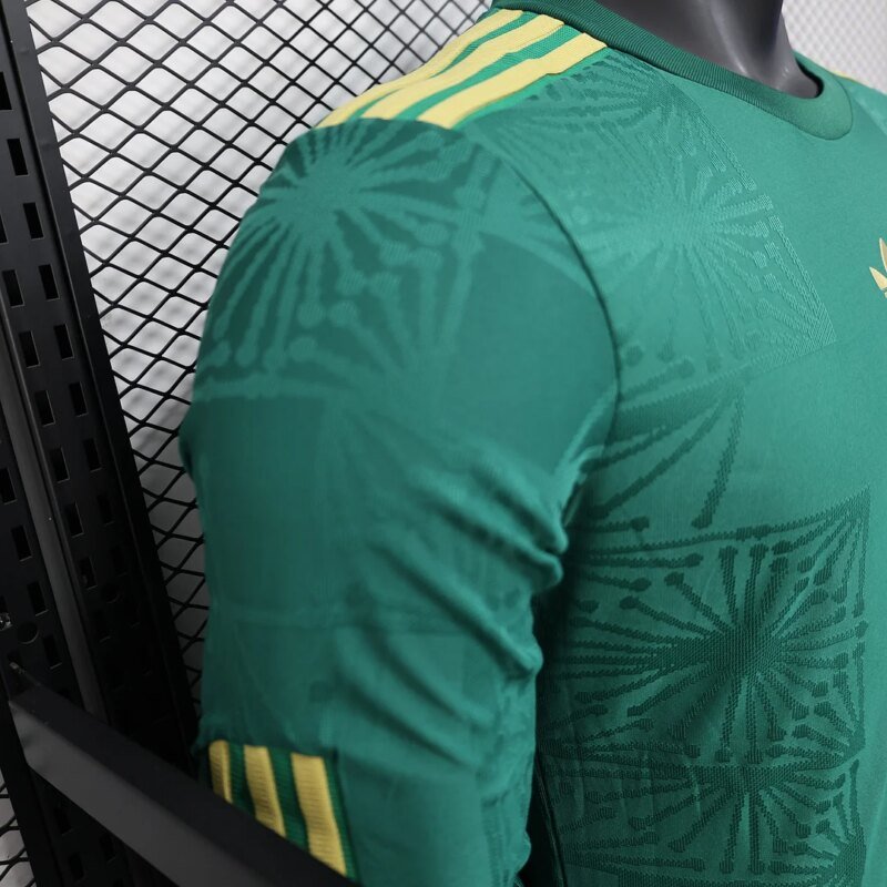 2025 Player Version Mexico National Team Special Edition Green  Long Sleeve Football Shirt 1:1 Thai Quality