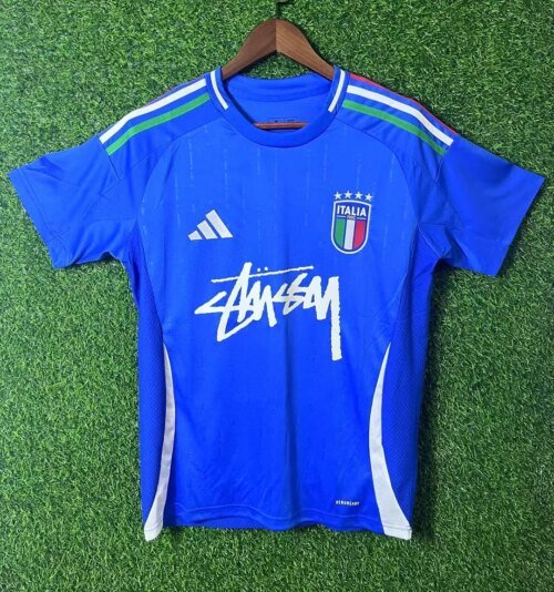 2025 Italy Special Edition Blue Soccer Jersey 1:1 Thai Quality