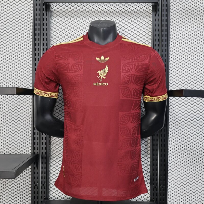 2025 Player Version Mexico National Team Special Edition Red Football Shirt 1:1 Thai Quality