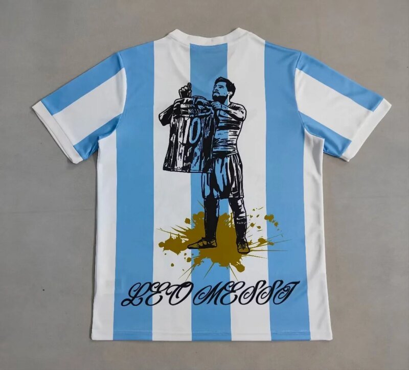 2024 Argentina Messi 50Th Anniversary Edition Soccer Jersey 1:1 Thai Quality