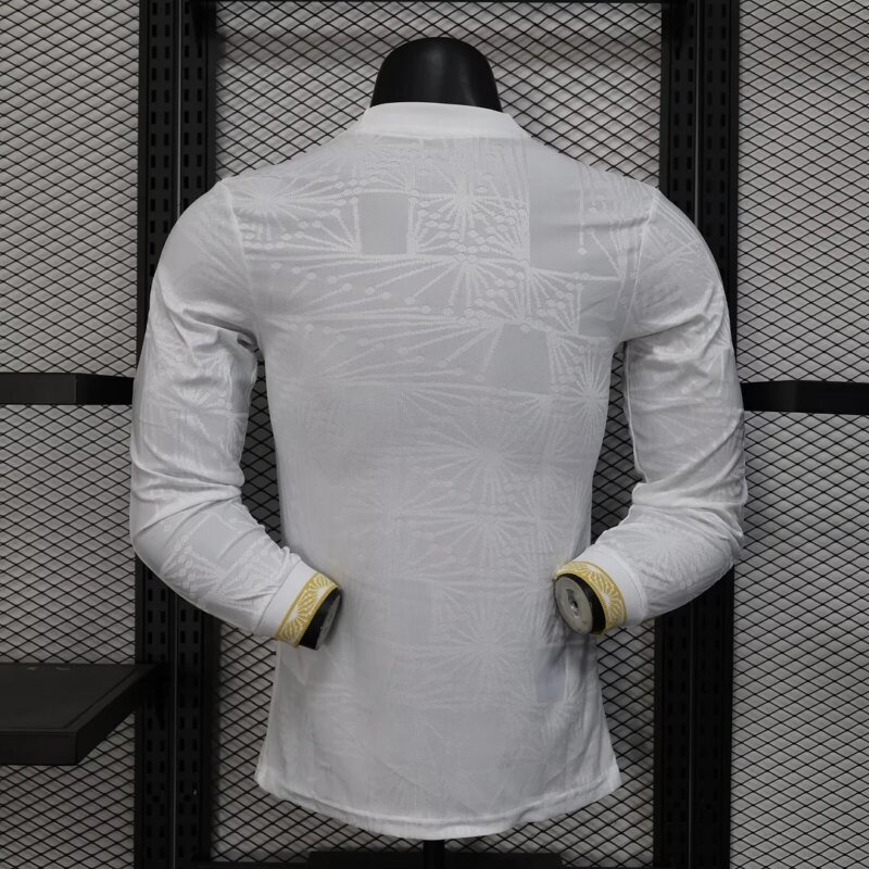 2025 Player Version Mexico National Team Special Edition White Long Sleeve Football Shirt 1:1 Thai Quality