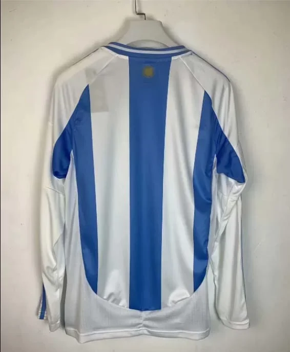 2024 Argentina Home Long Sleeve Football Shirt 1:1 Thai Quality