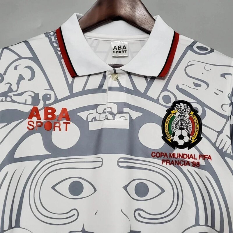 1998 Retro Mexico National Team Away Football Shirt 1:1 Thai Quality