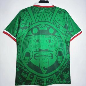 1998 Retro Mexico National Team Home Football Shirt 1:1 Thai Quality