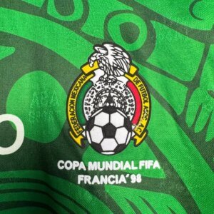 1998 Retro Mexico National Team Home Football Shirt 1:1 Thai Quality