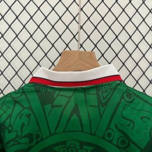 1998 Retro Mexico National Team Home Football Shirt 1:1 Thai Quality Kids Size
