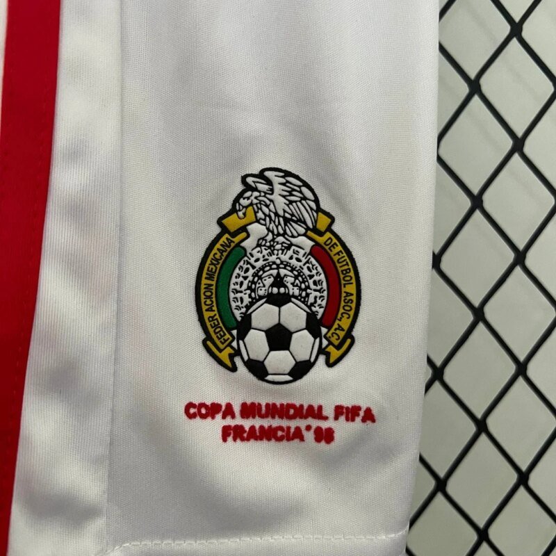 1998 Retro Mexico National Team Home Football Shirt 1:1 Thai Quality Kids Size