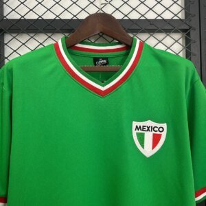 1970 Retro Mexico National Team Home Football Shirt 1:1 Thai Quality