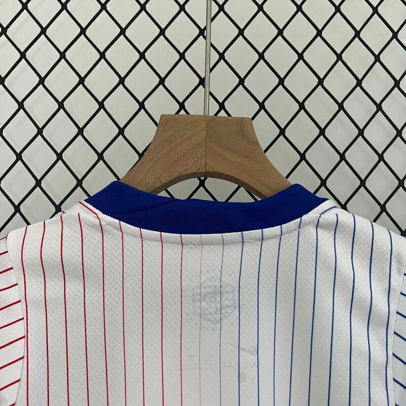 2024 France Away Football Shirt 1:1 Thai Quality Kids Size