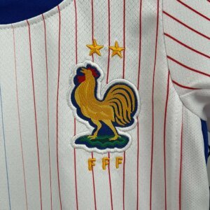 2024 France Away Football Shirt 1:1 Thai Quality Kids Size