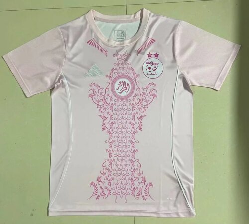 2024/2025 Algeria National Team Special Edition Pink Football Shirt 1:1 Thai Quality
