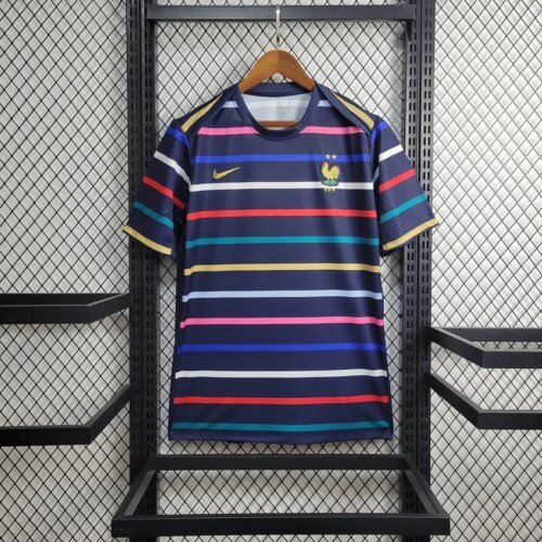 2024 France Training Wear Football Shirt 1:1 Thai Quality