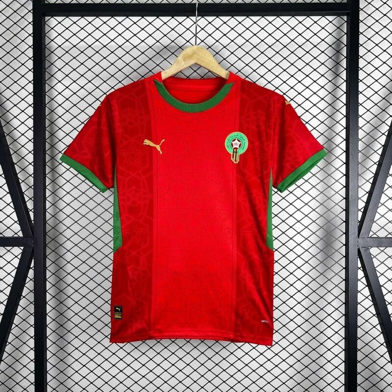 2025 Morocco National Team Home Football Shirt 1:1 Thai Quality