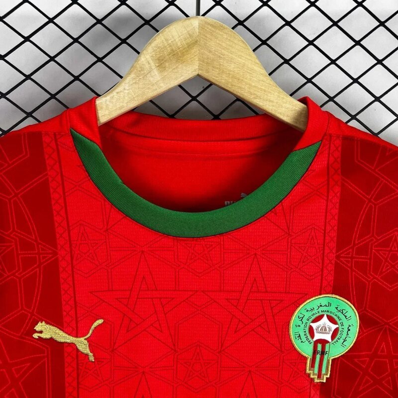 2025 Morocco National Team Home Football Shirt 1:1 Thai Quality