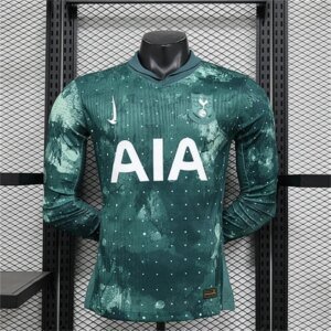 2024/2025 Player Version Tottenham Third Away Long Sleeve Football Shirt 1:1 Thai Quality