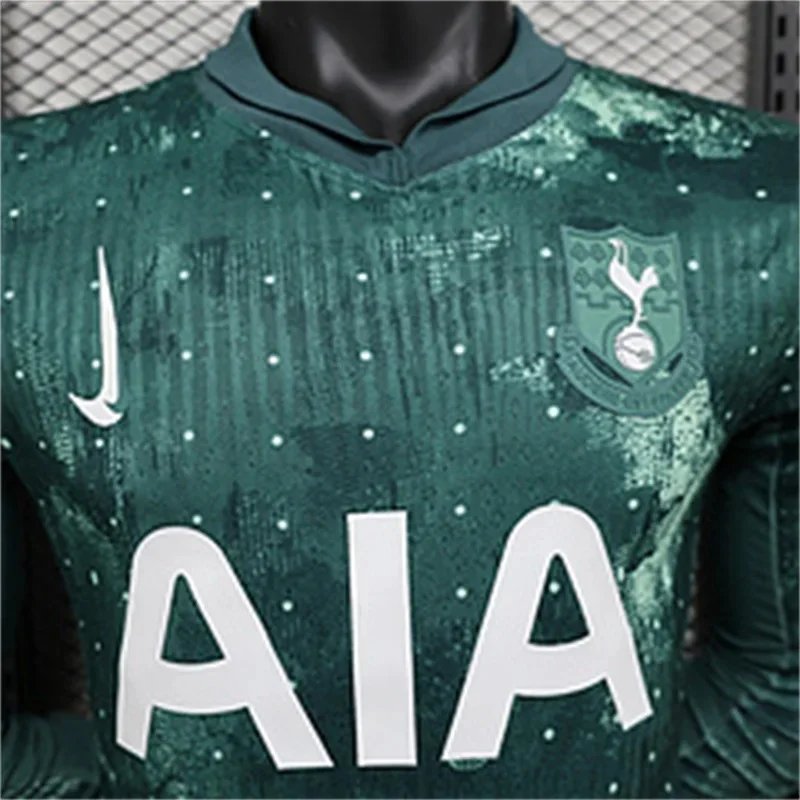 2024/2025 Player Version Tottenham Third Away Long Sleeve Football Shirt 1:1 Thai Quality