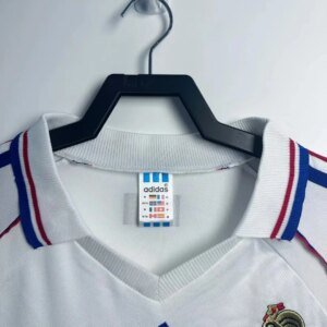 1998 Retro Long Sleeve France Away Football Shirt 1:1 Thai Quality