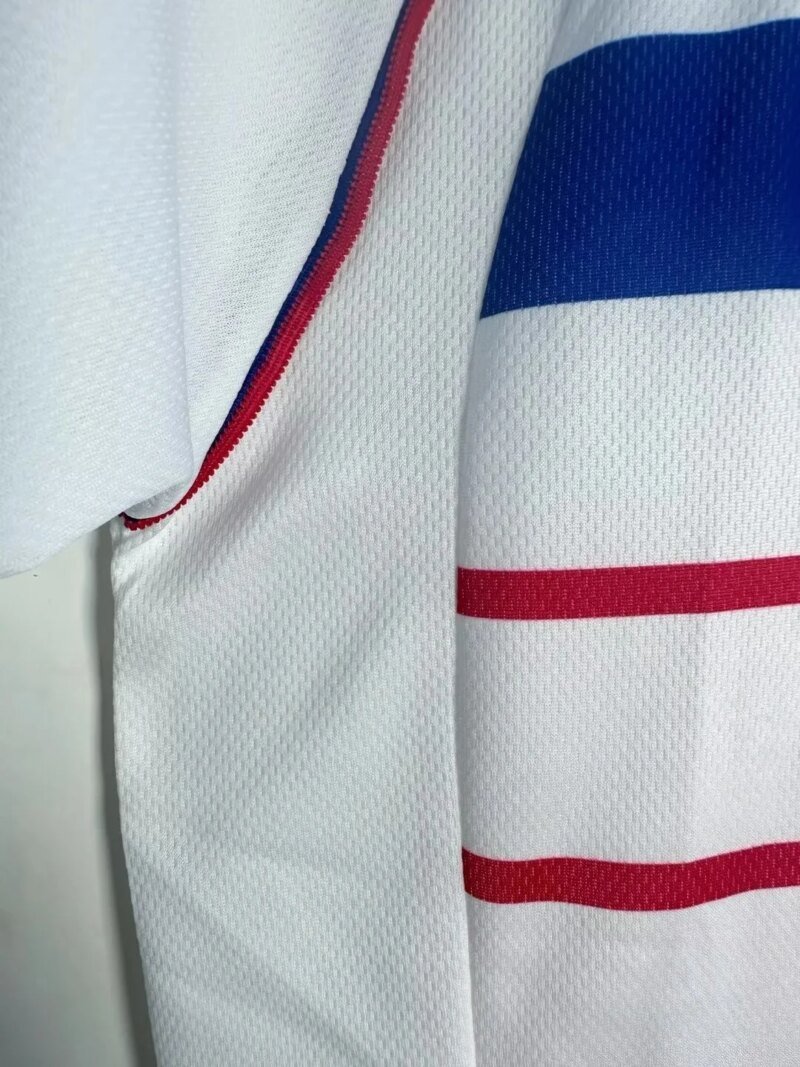 1998 Retro Long Sleeve France Away Football Shirt 1:1 Thai Quality