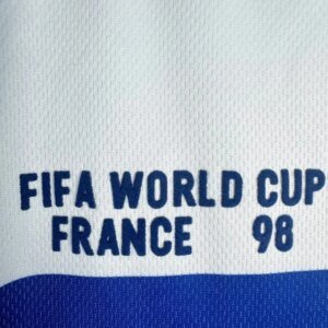 1998 Retro Long Sleeve France Away Football Shirt 1:1 Thai Quality