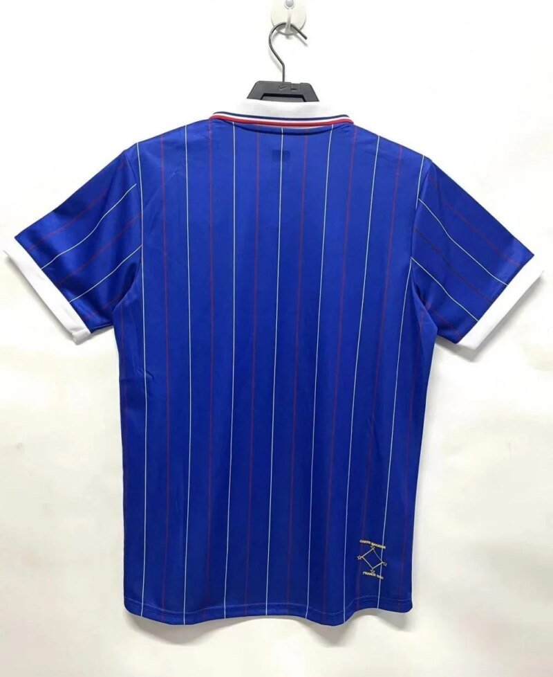 1982 Retro France Home Football Shirt 1:1 Thai Quality
