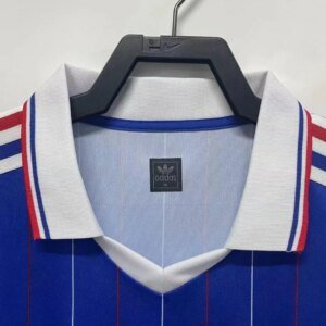 1982 Retro France Home Football Shirt 1:1 Thai Quality