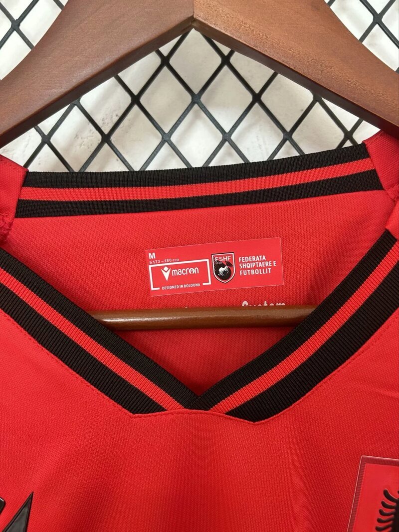 2025/2026 Albania National Team Home Football Shirt 1:1 Thai Quality