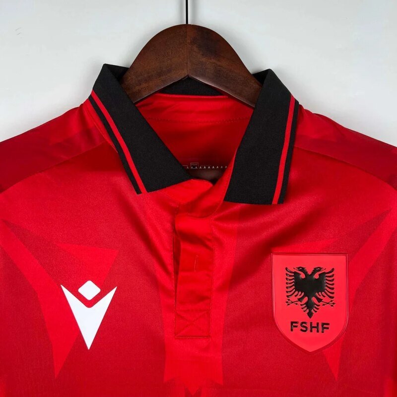 2023 Albania Home Football Shirt 1:1 Thai Quality