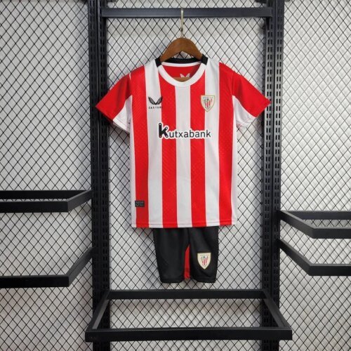 2024/2025 Athletic Bilbao Home Football Shirt 1:1 Thai Quality Kids Size