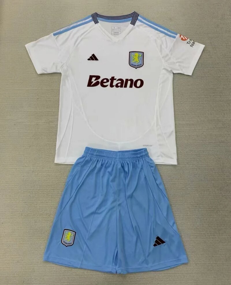 2024/2025 Aston Villa Away Football Shirt 1:1 Thai Quality Kids Size