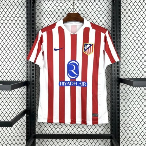 2025/2026 Atletico Madrid Home Soccer Jersey 1:1 Thai Quality