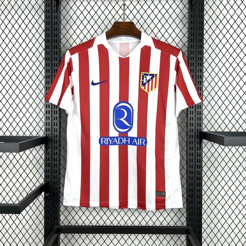 2025/2026 Atletico Madrid Home Soccer Jersey 1:1 Thai Quality