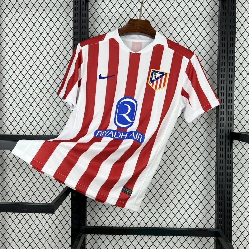2025/2026 Atletico Madrid Home Soccer Jersey 1:1 Thai Quality