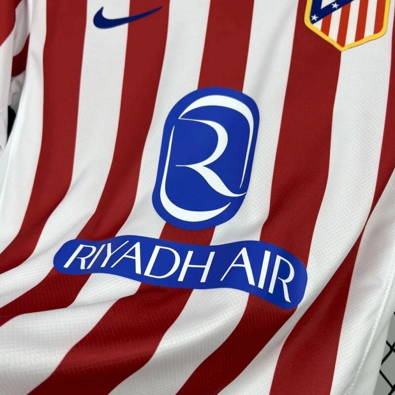 2025/2026 Atletico Madrid Home Soccer Jersey 1:1 Thai Quality