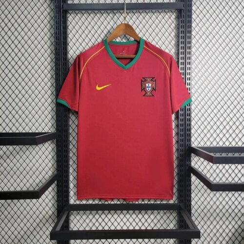 2006 Retro Portugal Home Football Shirt 1:1 Thai Quality