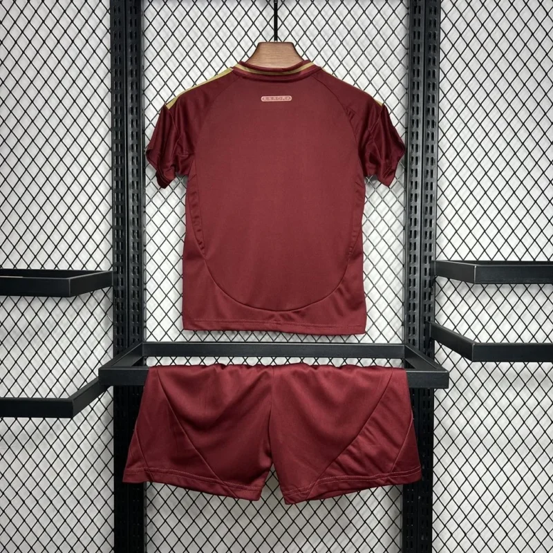 2024/2025 Roma Home Soccer Jersey 1:1 Thai Quality Kids Size